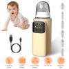 Portable Bottle Warmer with Night Light On The Go Baby Milk Warmer Milk Formula Warmer for Home Travel with 6 Heating Levels