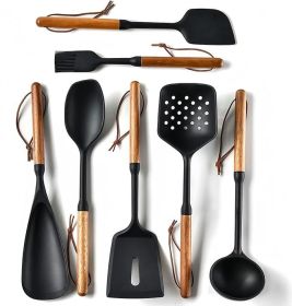 Premium Silicone Cooking Utensils Set - Non-Toxic